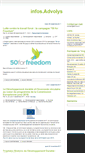 Mobile Screenshot of infos.advolys.fr
